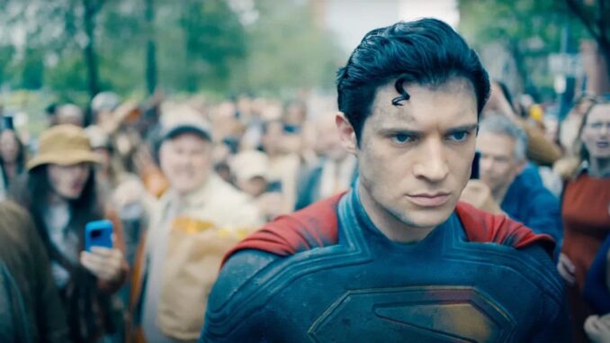 mudança no trailer de Superman 2025 Mudança no trailer de Superman 2025 destaca atenção aos detalhes na nova versão do herói interpretado por David Corenswet
