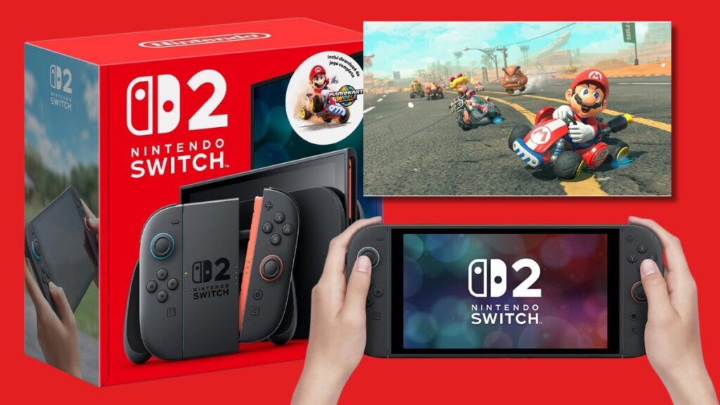 Nintendo-Switch-2-ja-esta-em-pre-venda-no-Brasil-com-Mario-Kart-incluso-e-entrega-marcada-para-junho
